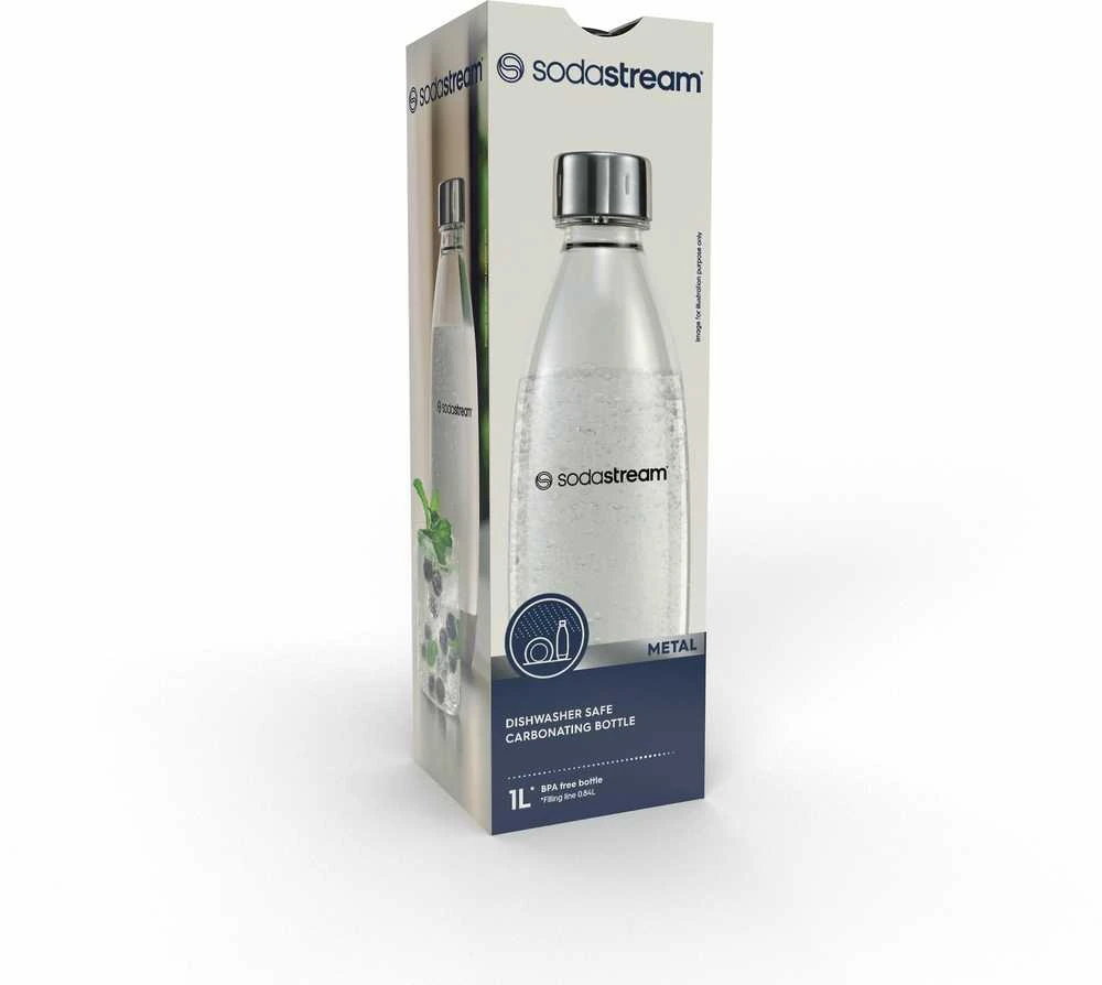 Sodastream Bottle Fuse Sidabrinis Elegance 1L Tritan | SodaStream