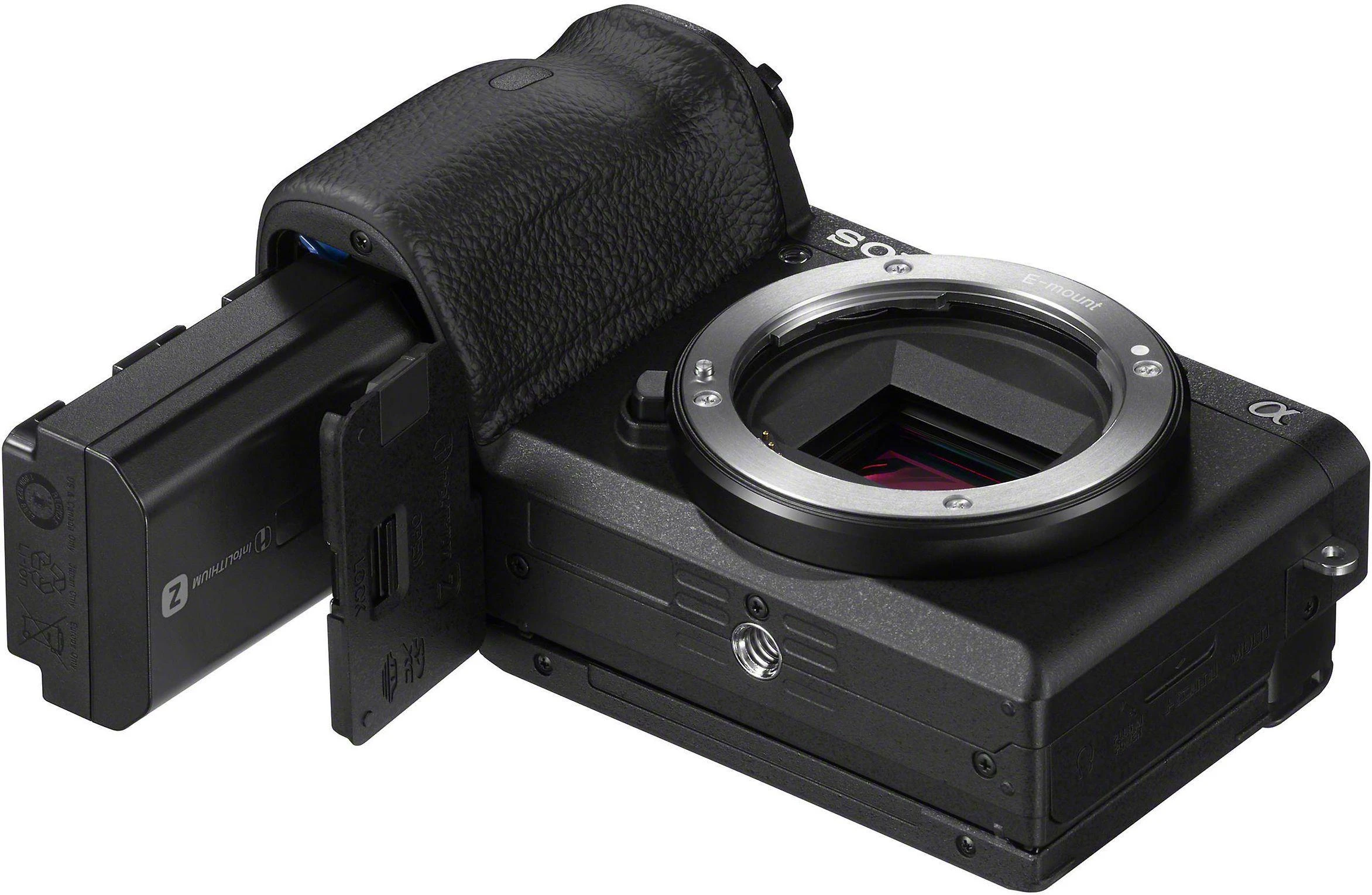Objektyvas Sony α ILCE6600MB + 18-135mm SLR fotoaparato komplektas 24,2 MP CMOS 6000 x 4000 pikseliai Juoda