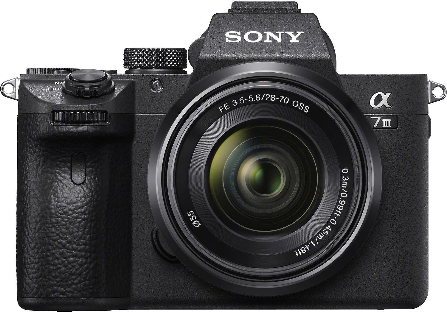 Objektyvas Sony α 7 III + 28-70mm MILC 24,2 MP CMOS 6000 x 4000 pikseliai Juoda