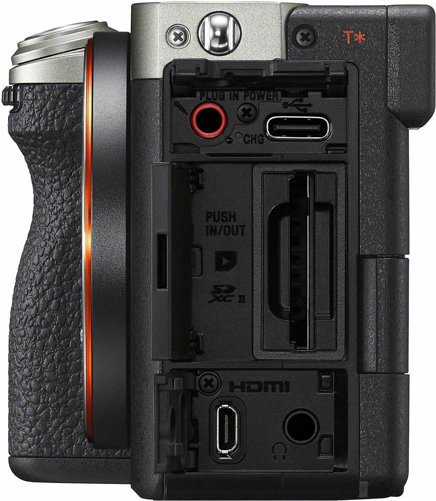 Sony A7C II Body, Sidabrinis