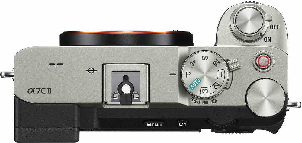 Sony A7C II Body, Sidabrinis