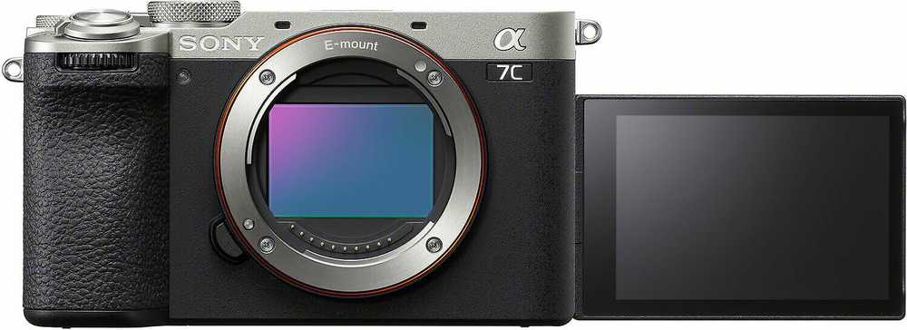 Sony A7C II Body, Sidabrinis