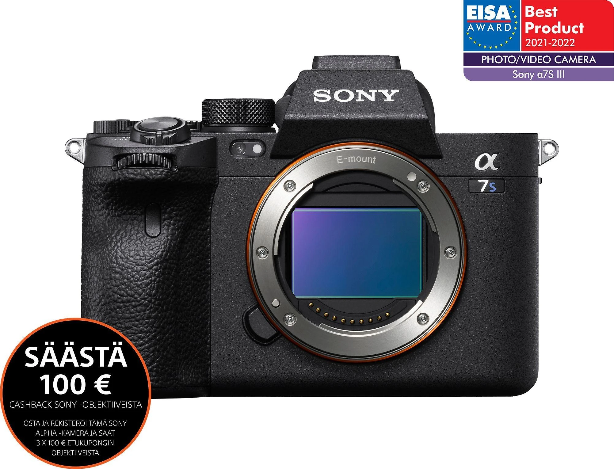 Sony A7S Mark III korpusas