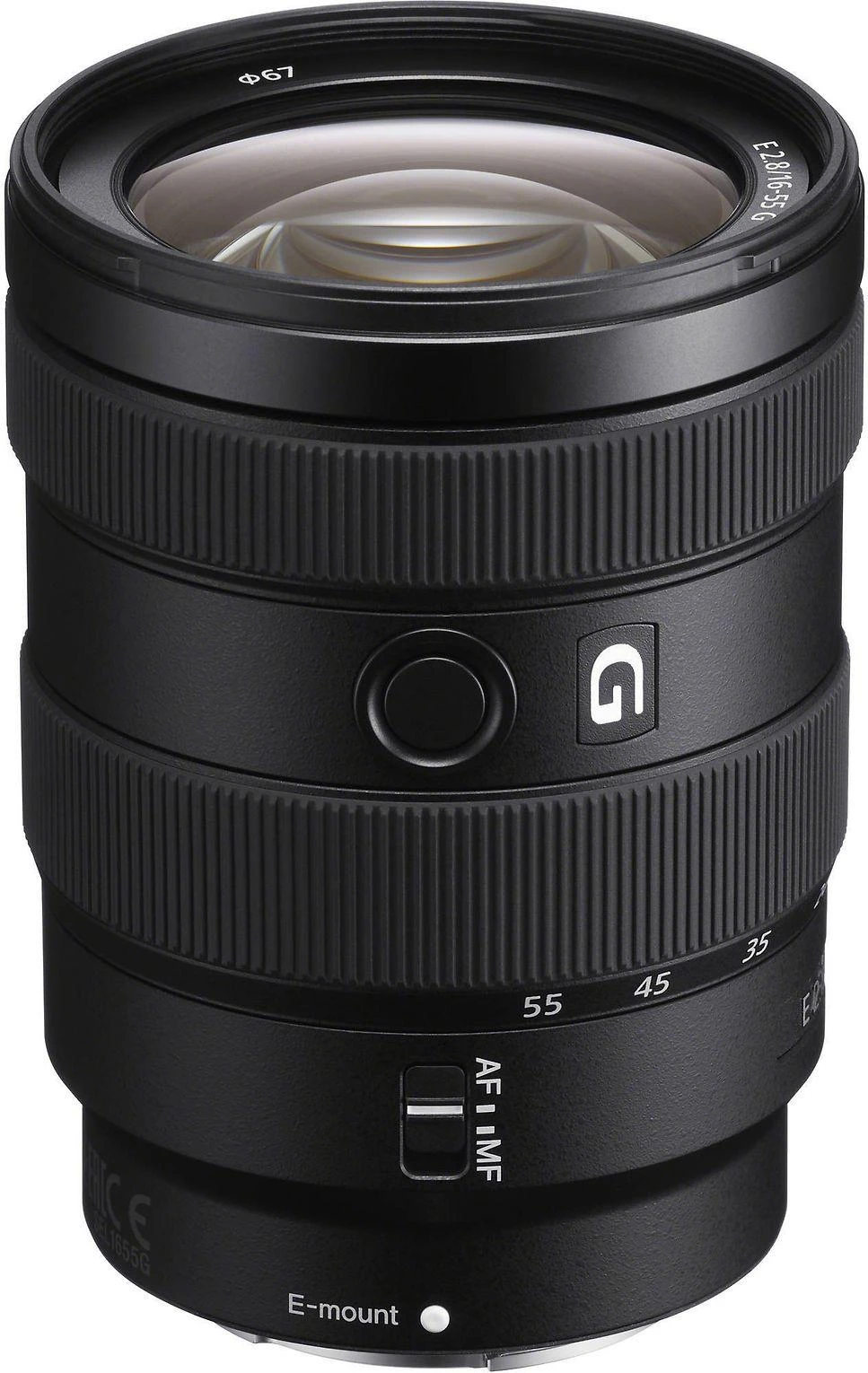 Sony SEL1655G SLR Standartinio priartinimo objektyvas Juoda