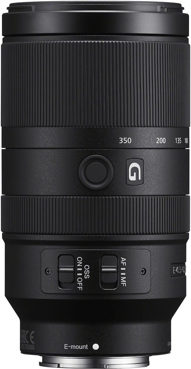 Sony SEL70350G SLR Standartinio priartinimo objektyvas Juoda