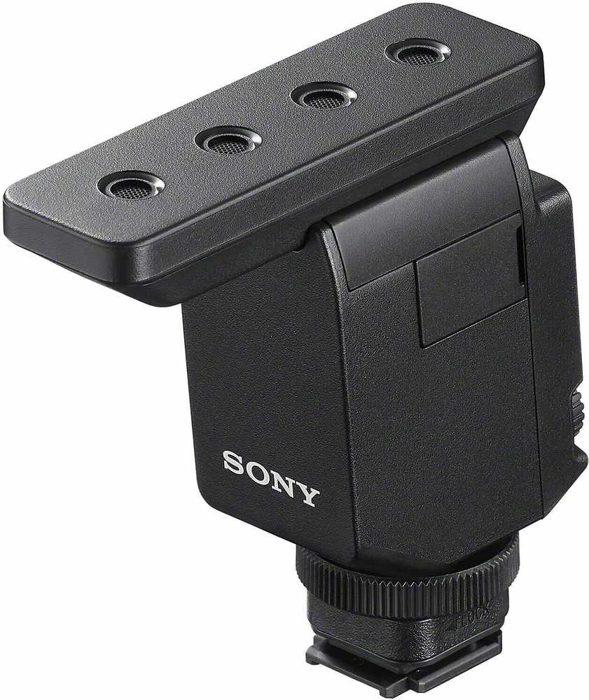 Sony | Kompaktiškas fotoaparato tvirtinimo skaitmeninis šautuvo mikrofonas | ECM-B10 | Trys paėmimo režimai: daugiakryptis, vienakryptis ir apskritas; Paprastas perjungimas; Skaitmeninis signalų apdorojimas; Labai efektyvus triukšmo mažinimo filtras; Skaitmeninis garso perdavimas
