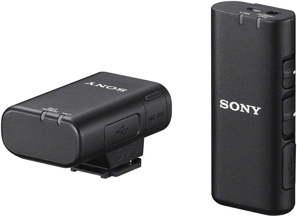 Sony | Belaidis Bluetooth mikrofonas | ECM-W2BT | Visakryptis; Aiškus skaitmeninis perdavimas be laidų; Aukštos kokybės garso perdavimas iš mikrofono į imtuvą; 9 valandų baterijos veikimo laikas; Stabilus, nepertraukiamas garso įrašymas; Apsaugos priemonės, skirtos užkirsti kelią įrašymo gedimams; Produkto paveikslėlyje parodytas 3,5 mm stereo mini lizdas siųstuvo viršuje. Išplečiamumas naudojant 3,5 mm stereo mini lizdą