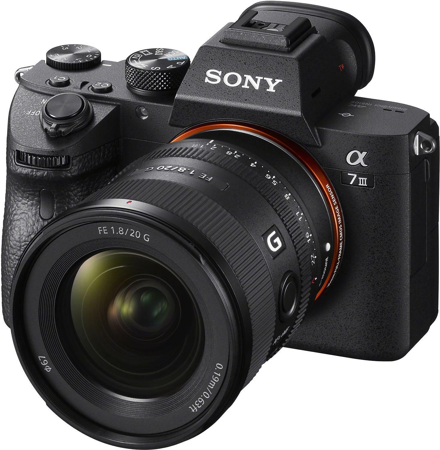 Sony FE 20 mm F1.8 G MILC „Ultra“ platus objektyvas Juoda