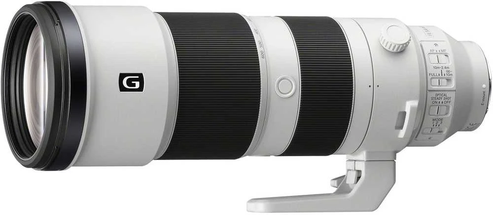 Sony FE 200–600 MM F5.6–6.3 G OSS MILC Priartinimo teleobjektyvas Balta