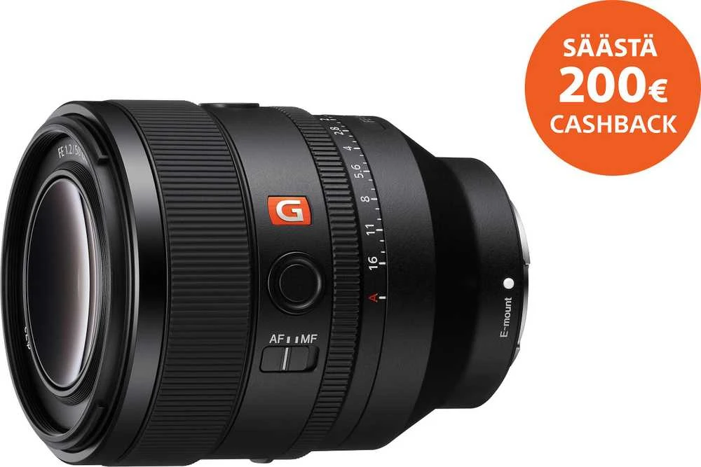 Objektyvas Sony FE 50mm F1.2 GM (Juodas) | (SEL50F12GM)