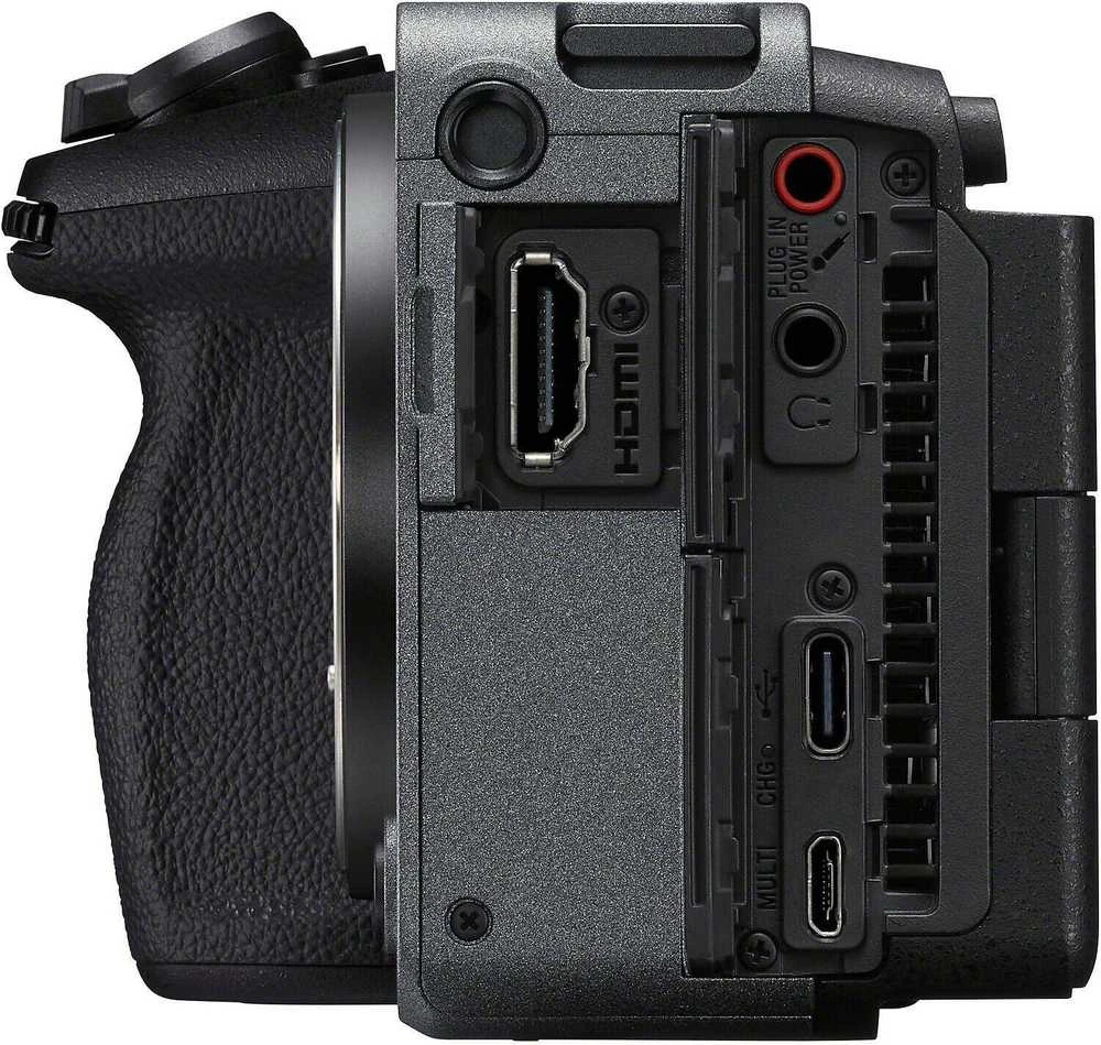 Sony FX30 su XLR rankena