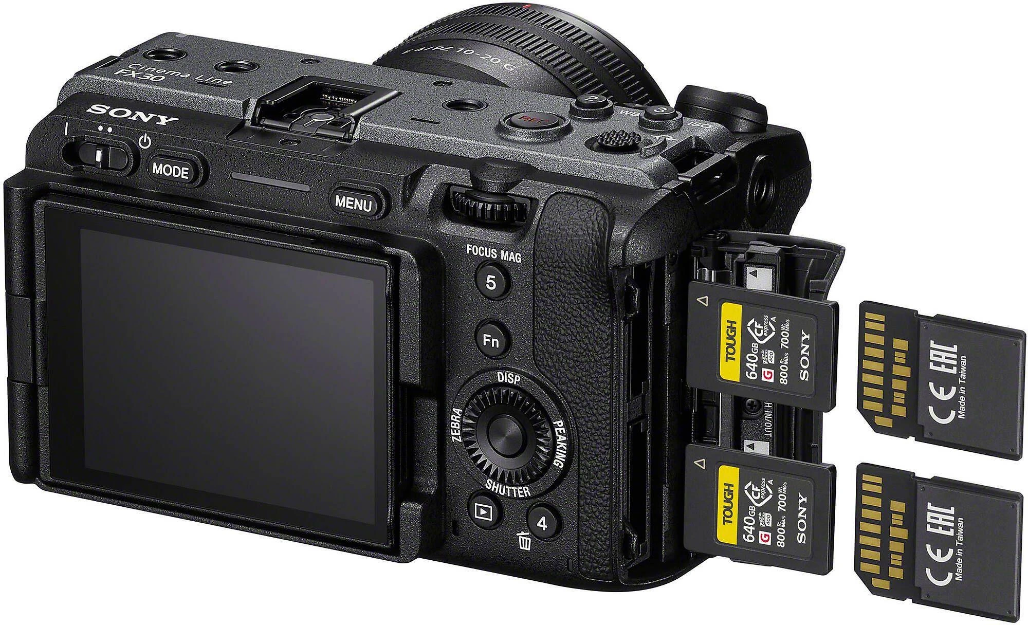 Sony FX30 korpusas | (ILME-FX30) | (FX30) | („Alpha FX30“)