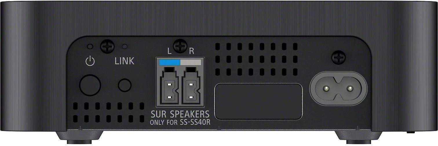 Namų kino sistema Sony | HT-S40R 5.1ch Home Cinema Soundbar with Wireless Rear Speakers | Juodas | No | USB port | Wi-Fi | Bluetooth | Belaidė jungtis