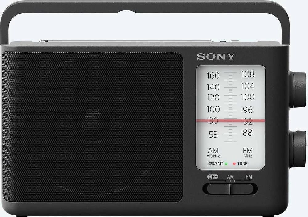 Sony | Analoginis radijas | ICF-506 | 5 W | Juodas