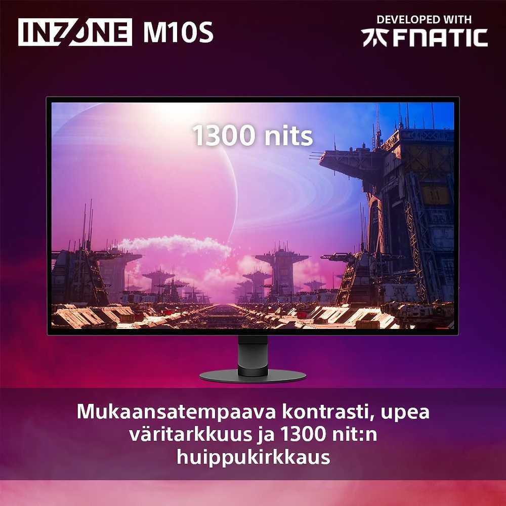 Monitorius Sony INZONE M10S - 480Hz | QHD | 26,5 colio | OLED | 0,03 ms