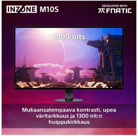 Monitorius Sony INZONE M10S - 480Hz | QHD | 26,5 colio | OLED | 0,03 ms