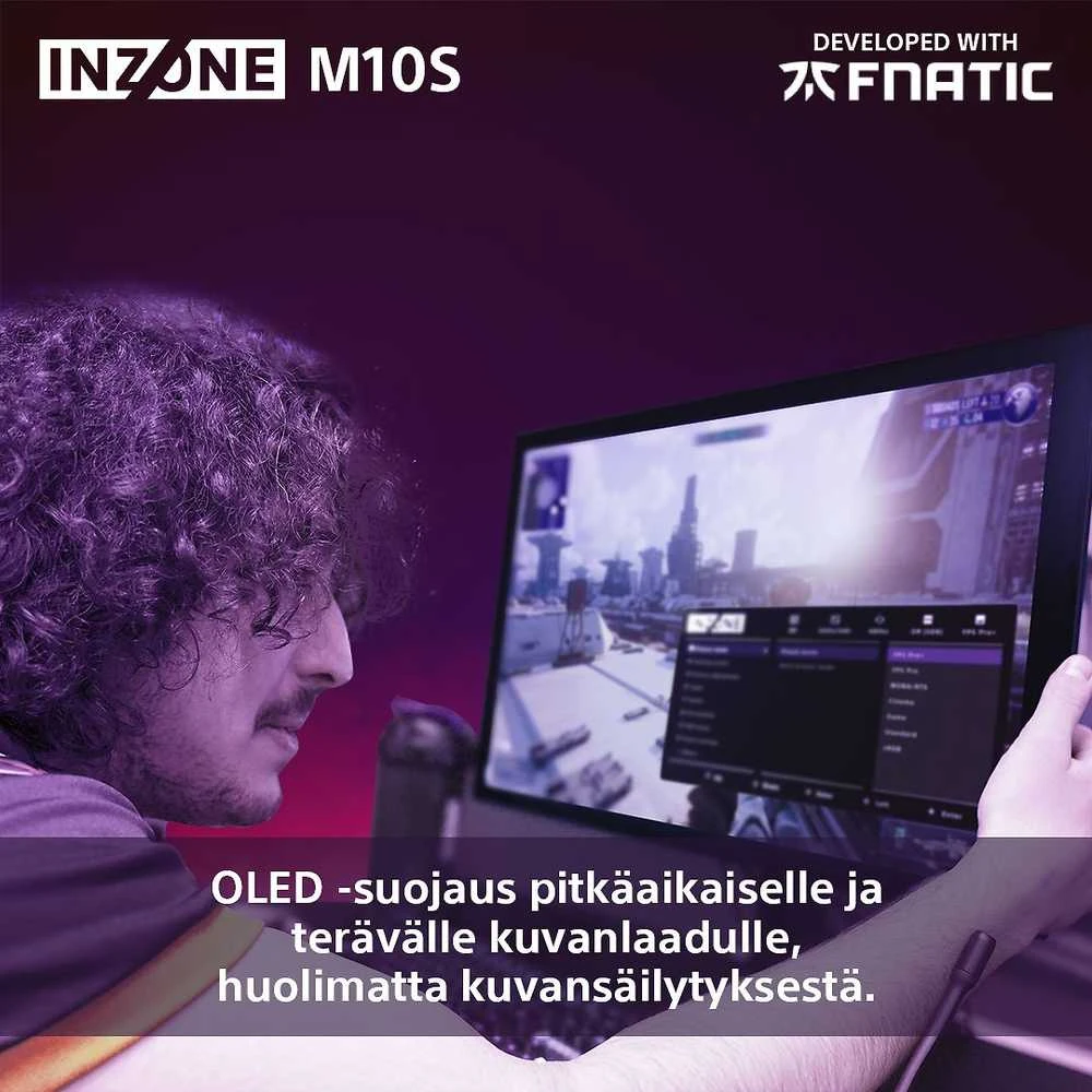 Monitorius Sony INZONE M10S - 480Hz | QHD | 26,5 colio | OLED | 0,03 ms