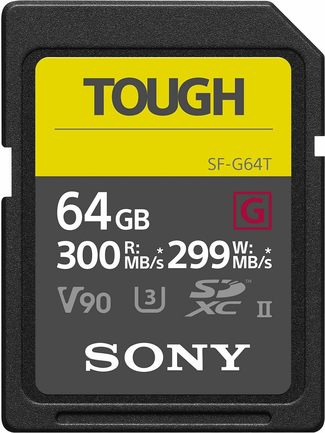 Atminties kortelė Sony | SF64TG | 64 GB | Micro SDXC | Flash atminties klasė 10