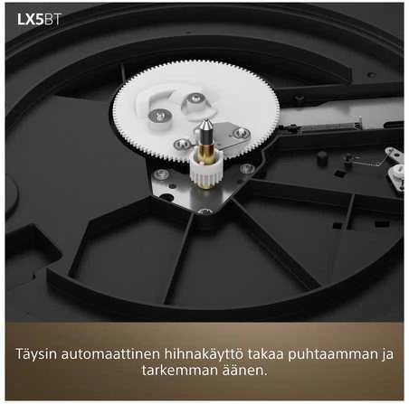 Sony | Aukščiausios kokybės patefonas atkuriimui | PS-LX5BT | Visiškai automatinis
