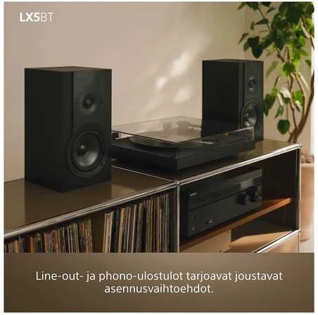 Sony | Aukščiausios kokybės patefonas atkuriimui | PS-LX5BT | Visiškai automatinis