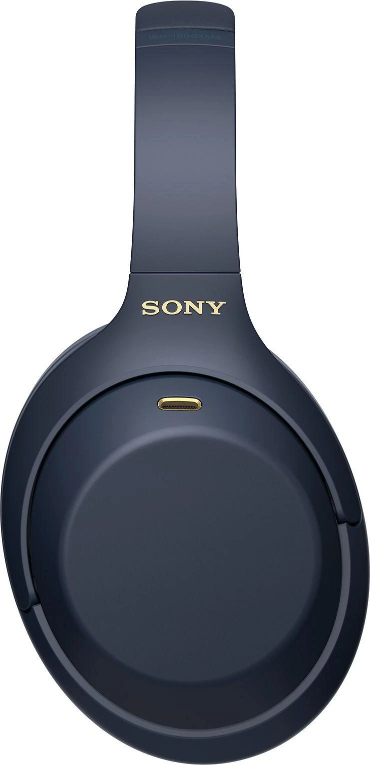 Sony WH-1000XM4 belaidės triukšmą slopinančios ausinės, Mėlynos