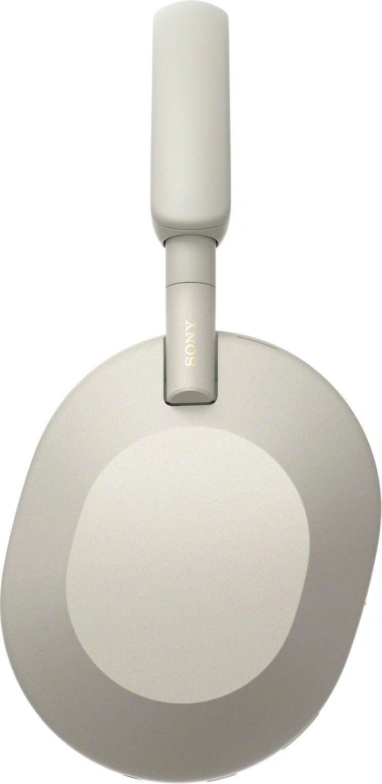 Belaidės ausinės Sony WH-1000XM5 su triukšmo slopinimo technologija, Sidabrinės