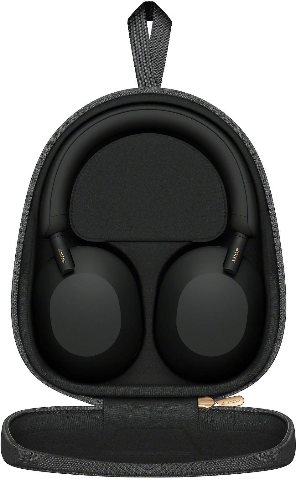 Belaidės ausinės Sony WH-1000XM5 su triukšmo slopinimo technologija, Juodos