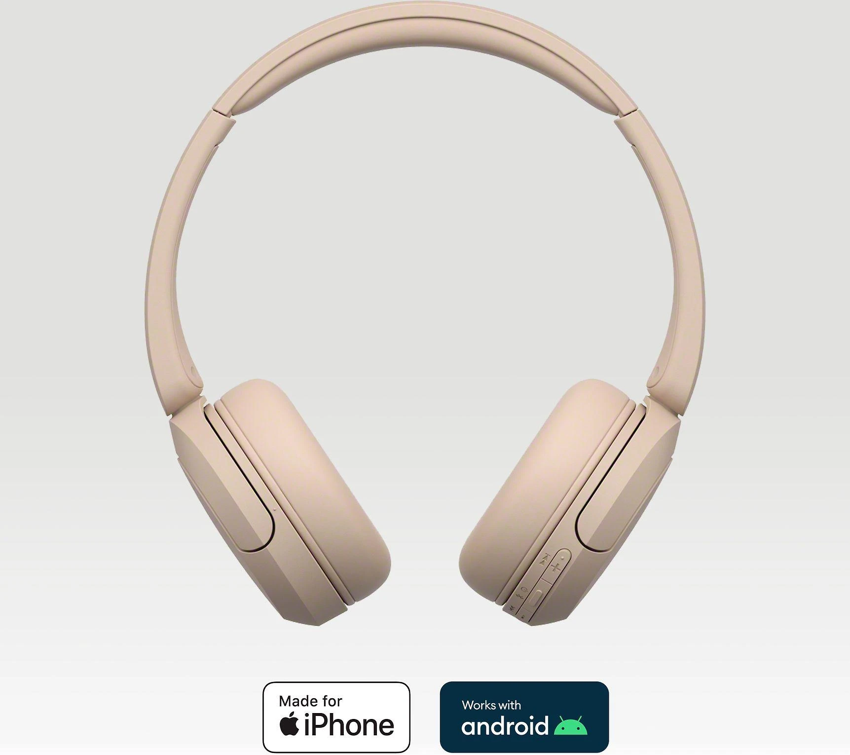Belaidės Ausinės Sony WH-CH520B, Rusvos spalvos