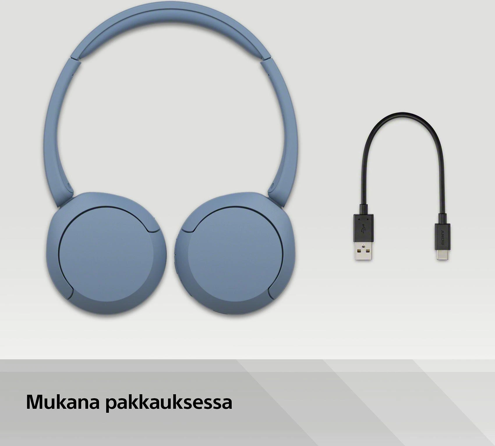 Belaidės Ausinės Sony WH-CH520L, Mėlynos spalvos