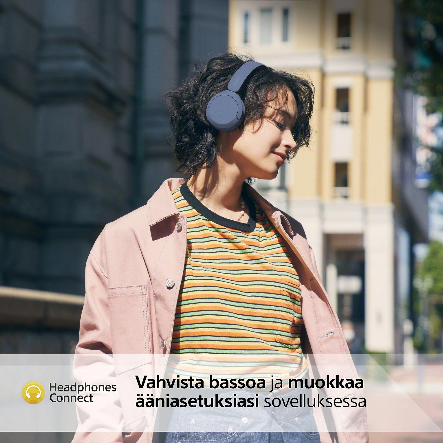 Belaidės Ausinės Sony WH-CH520L, Mėlynos spalvos