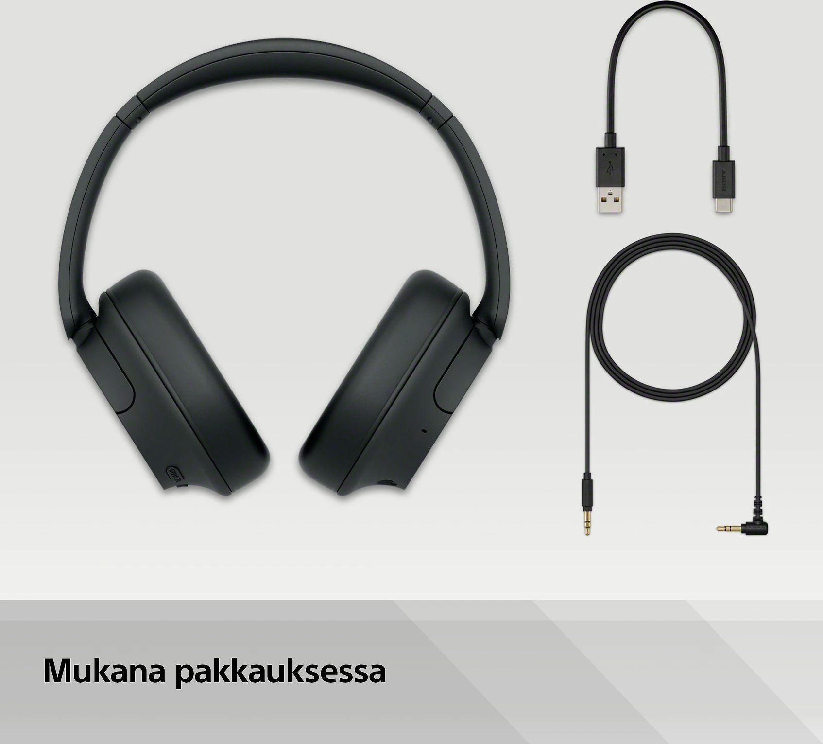 Sony WH-CH720NB belaidės ausinės, Juodos