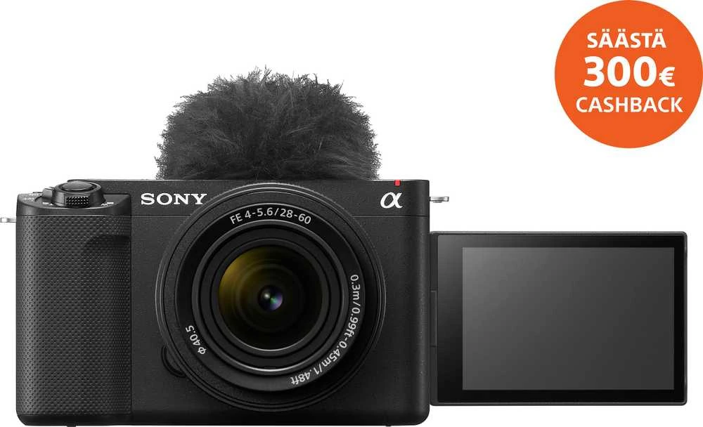 Sony ZV-E1 FF veidrodinė vaizdo įrašų kamera su 28–60 mm objektyvu | Sony