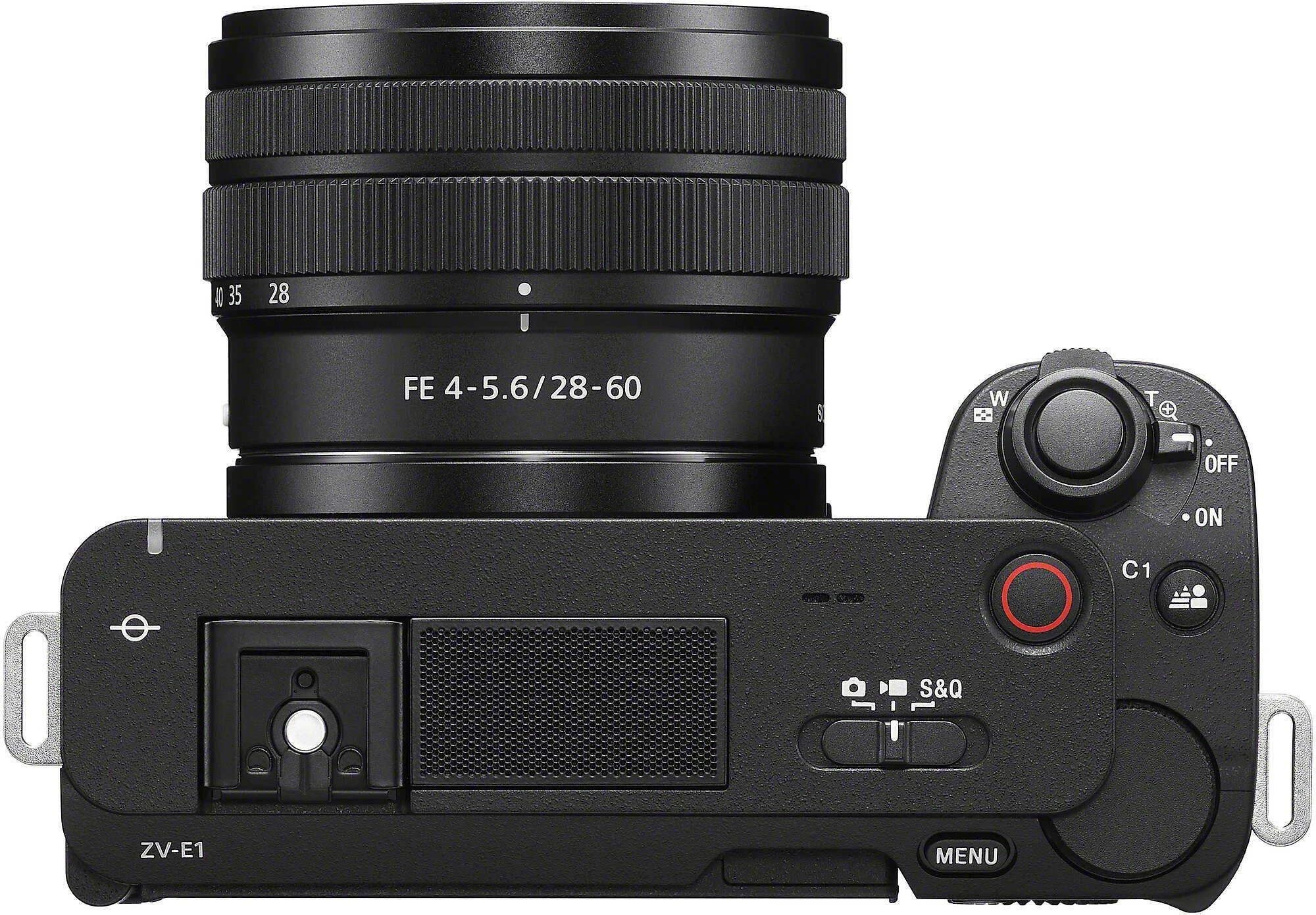Sony ZV-E1 FF veidrodinė vaizdo įrašų kamera su 28–60 mm objektyvu | Sony