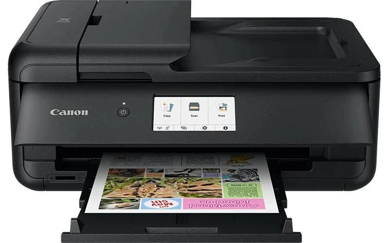 Spalvotas rašalinis spausdintuvas Canon Pixma TS9550a, A3, Wi-Fi, Juodas