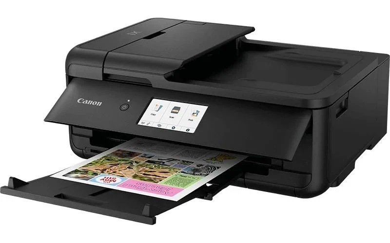 Spalvotas rašalinis spausdintuvas Canon Pixma TS9550a, A3, Wi-Fi, Juodas