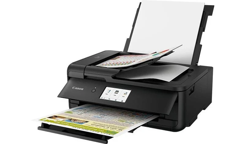 Spalvotas rašalinis spausdintuvas Canon Pixma TS9550a, A3, Wi-Fi, Juodas
