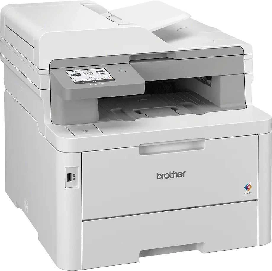 BROTHER MFC-L8390CDW SPALVOTAS LED daugiafunkcis spausdintuvas, ADF, DVIPUSIS spausdinimas, LAN-1GBE, WIFI, NFC, 30 P./min.