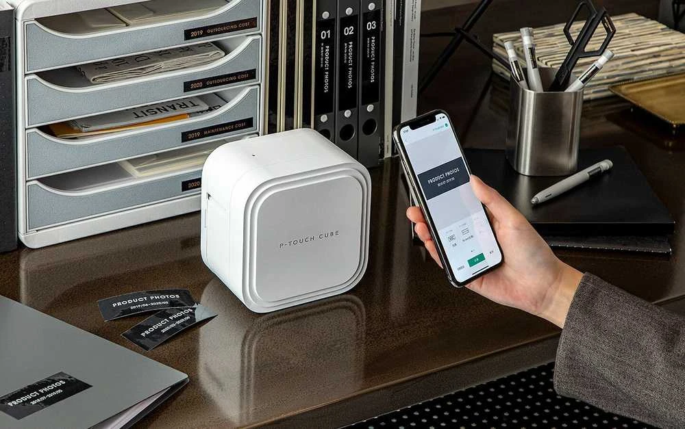 BROTHER PT-P910BT CUBE PRO, LABEL THERMO Spausdintuvas PORTABLE, USB, BT