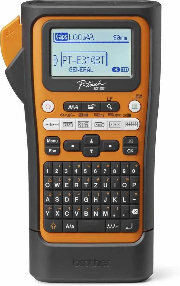 Brother PT-E310BTVP Pro | Thermal | Label Spausdintuvas | Oranžinis/Juodas