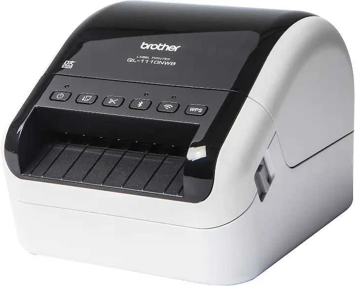 BROTHER QL-1110NWBC stalinis etikečių spausdintuvas termo Spausdintuvas, WIFI, BT, 10.36CM