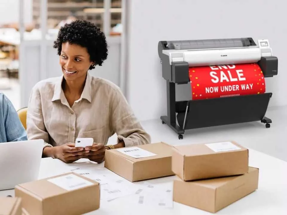 Canon imagePROGRAF TM-340 Plataus formato Rašalinis spausdintuvas Spalvotas A0 Wi-Fi Tinklinis LAN USB