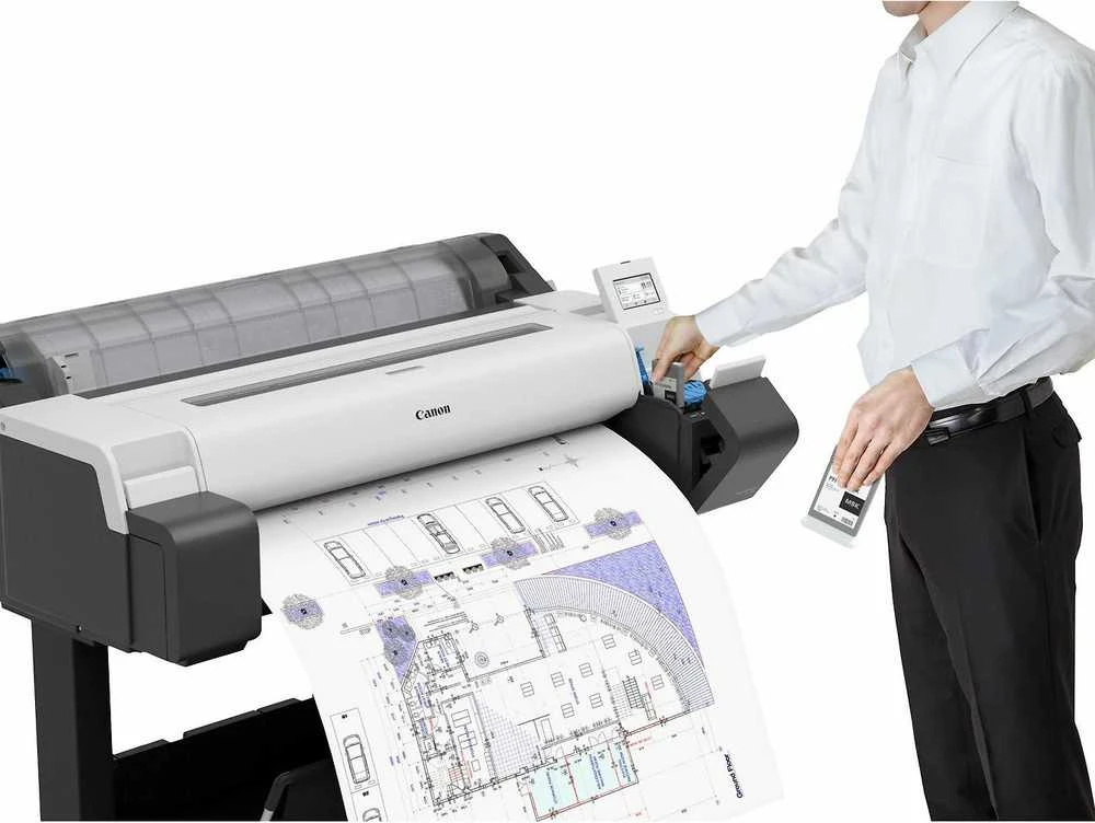 Canon imagePROGRAF TM-340 Plataus formato Rašalinis spausdintuvas Spalvotas A0 Wi-Fi Tinklinis LAN USB