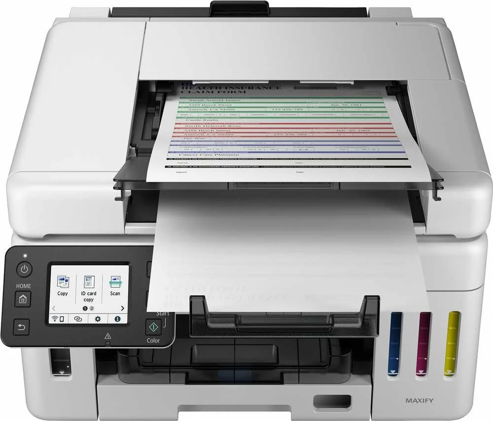 CANON MegaTank GX6550 Daugiafunkcinis spausdintuvas 3-in-1 24ppm with built-in refillable ink tanks