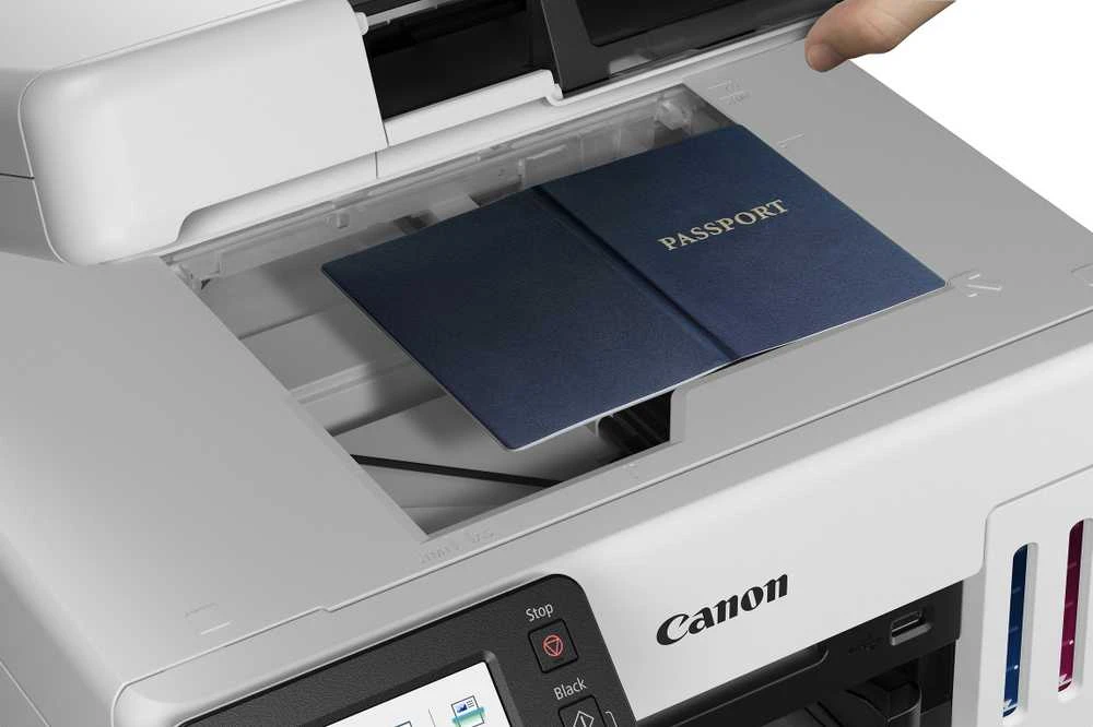 CANON MegaTank GX6550 Daugiafunkcinis spausdintuvas 3-in-1 24ppm with built-in refillable ink tanks