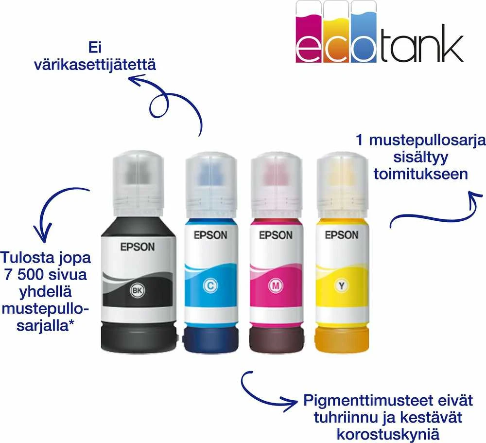 Spausdintuvas Epson EcoTank ET-16150, Tintenstrahldrucker - juodas, USB, LAN, WLAN, Duplex (Druck)