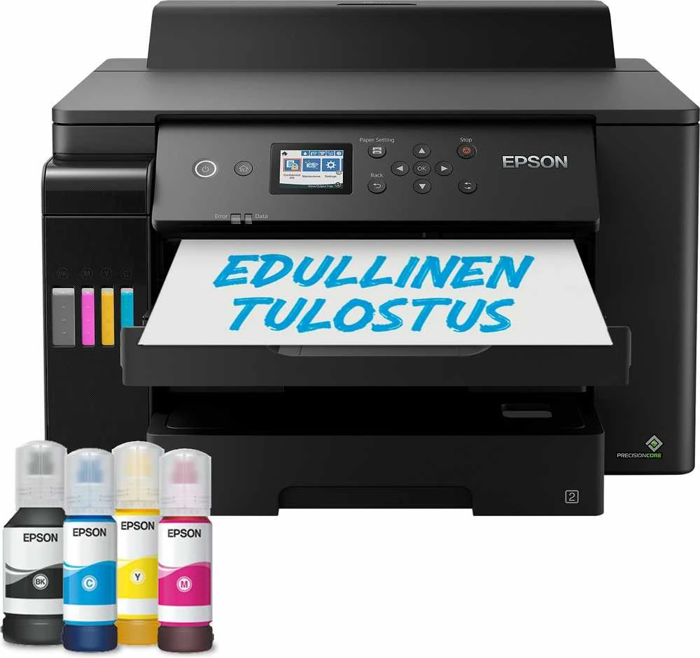Spausdintuvas Epson EcoTank ET-16150, Tintenstrahldrucker - juodas, USB, LAN, WLAN, Duplex (Druck)