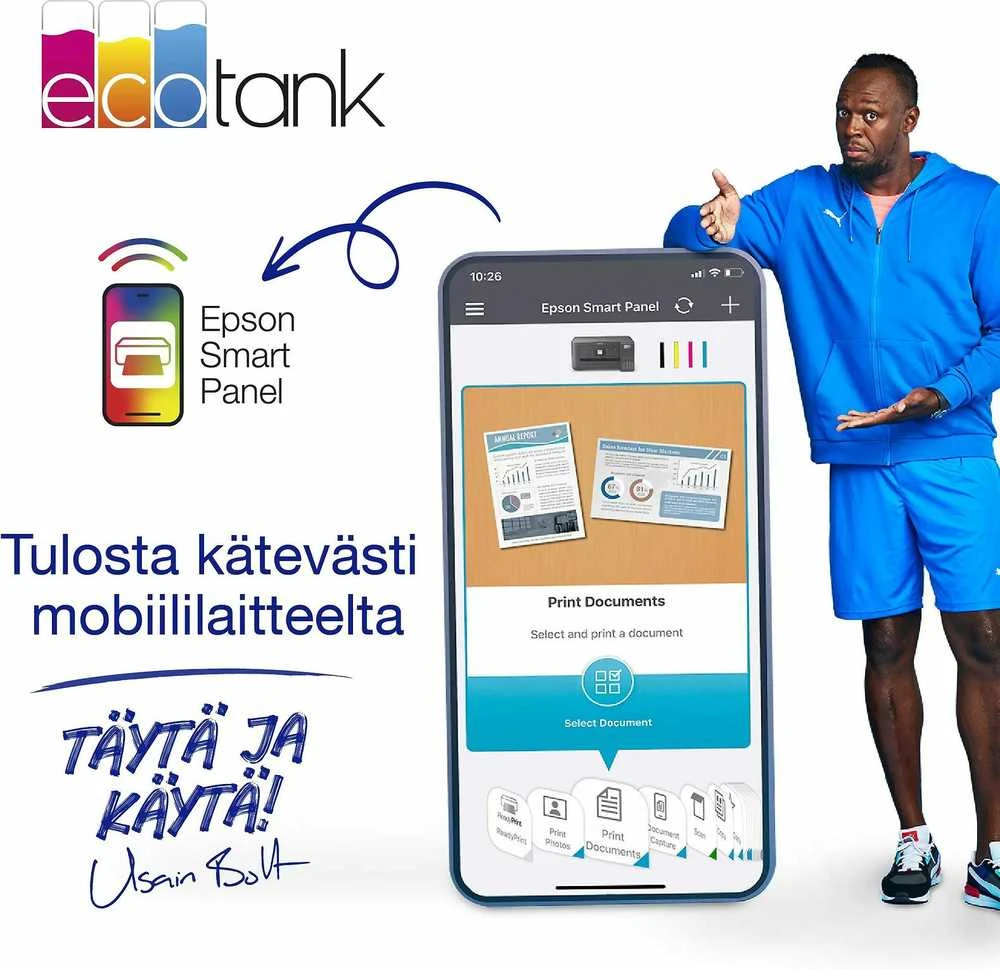 Daugiafunkcinis spausdintuvas Epson EcoTank ET-2856 (C11CJ63406)