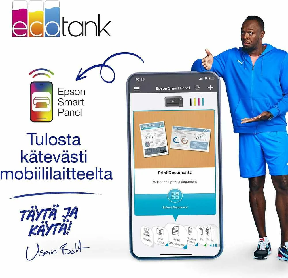 Daugiafunkcis Spausdintuvas - Epson EcoTank ET-2870 Belaidis 28ppm 1200dpi