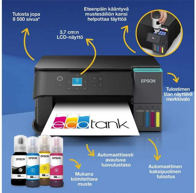 Epson – EcoTank ET-2950 A4 rašalinis daugiafunkcis spausdintuvas
