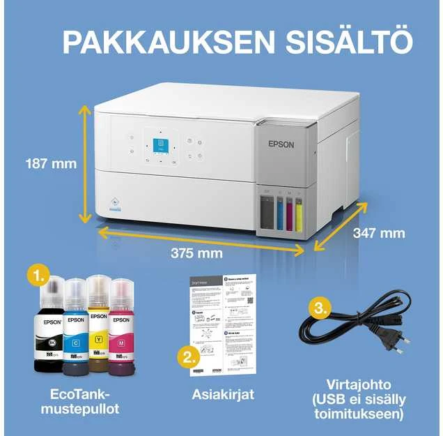 Spausdintuvas Daugiafunkcinis įrenginys Epson EcoTank ET-2956 (C11CL41405)